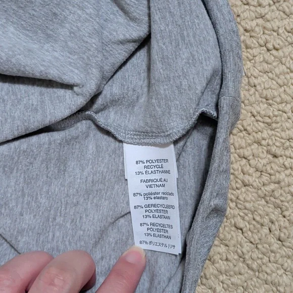 Vuori Granite Snap Mock Light Gray Pullover - Picture 7 of 9